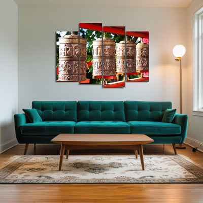 AUTO-MOCKUP ROOM | Tibetan Mantra Wheel