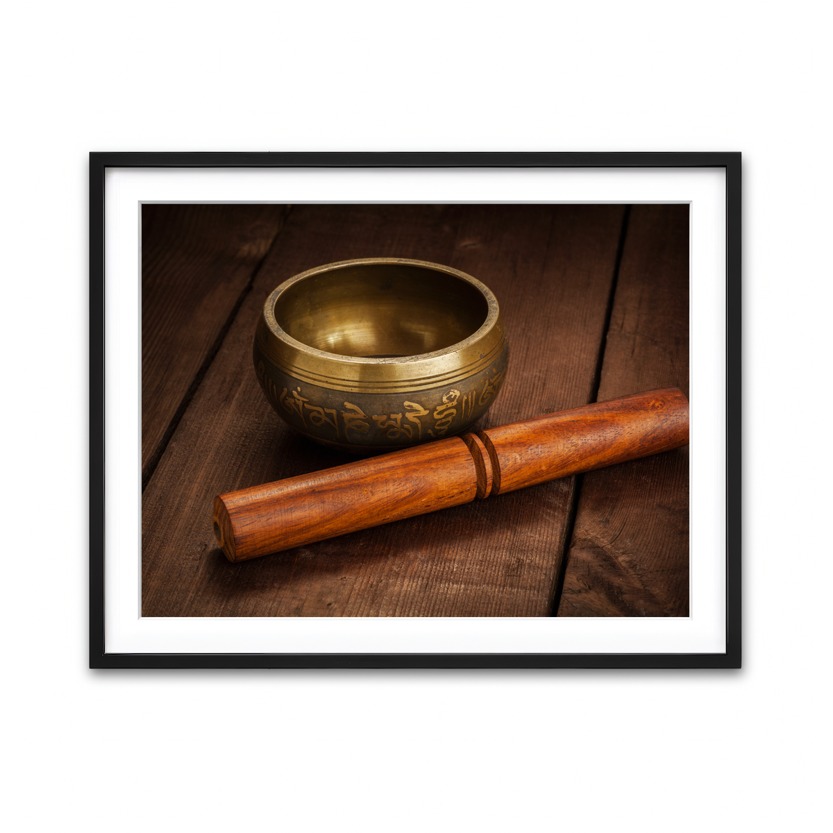 Framed Print 4x3 Black