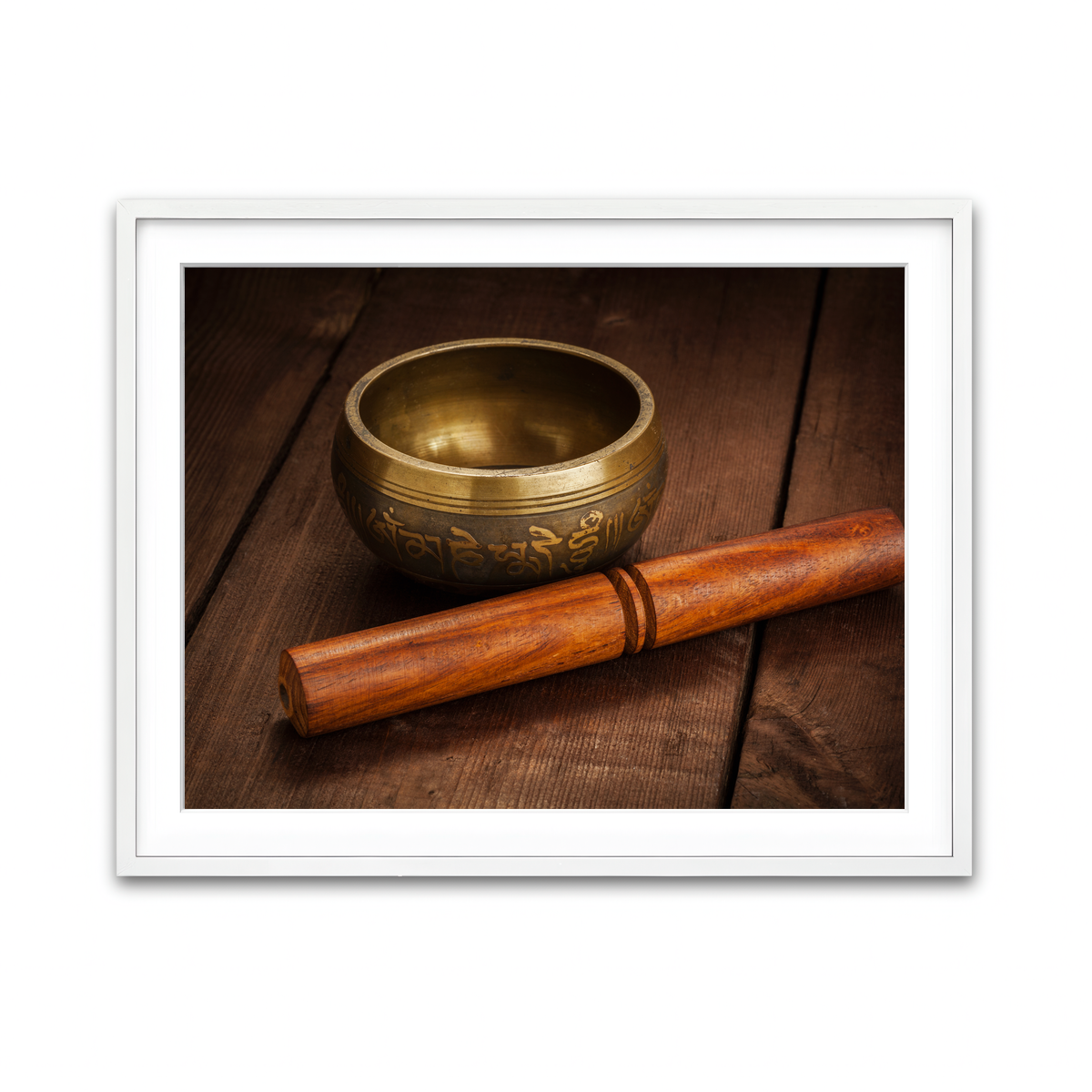 Framed Print 4x3 White