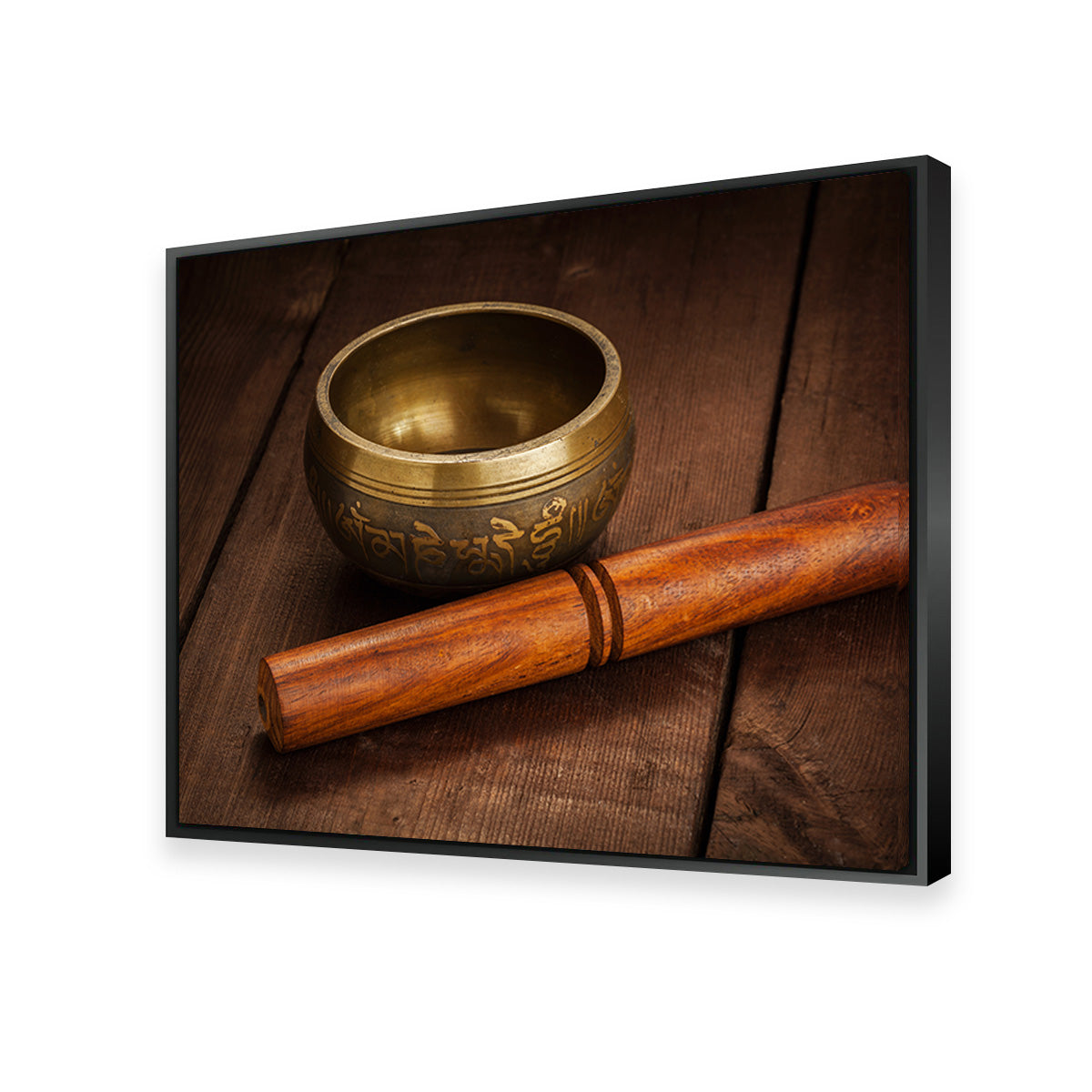 Tibetan Singing Bowl Wall Art