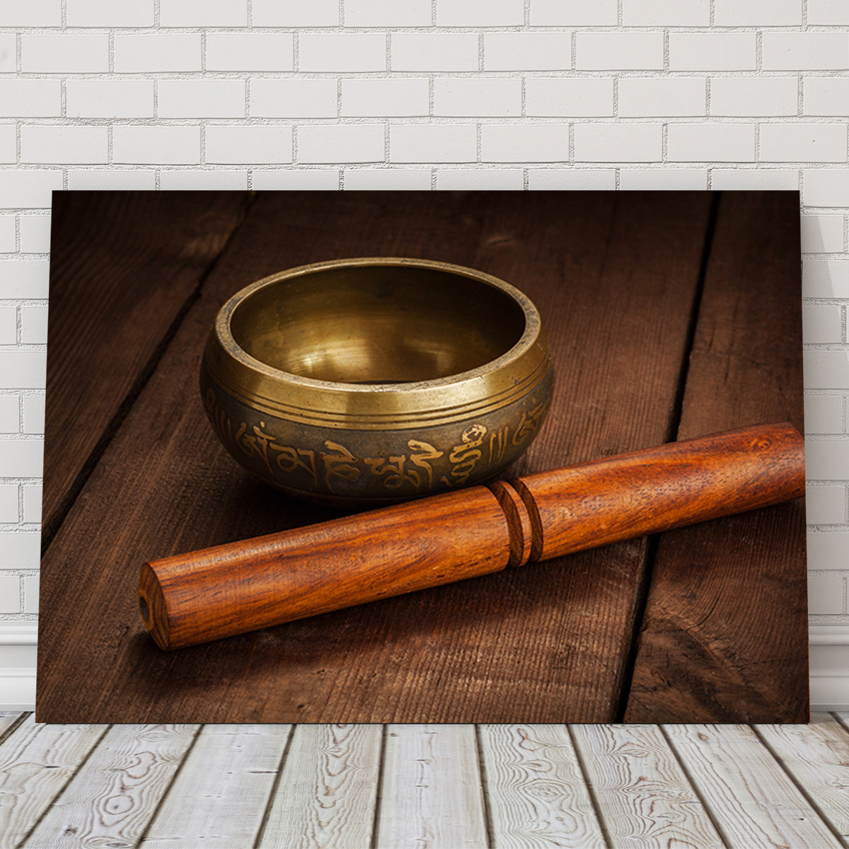 Tibetan Singing Bowl Wall Art
