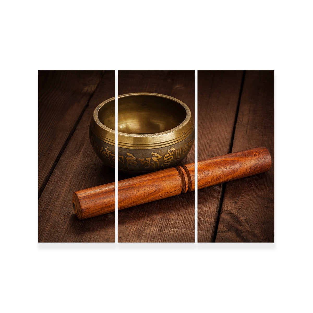 Tibetan Singing Bowl Wall Art