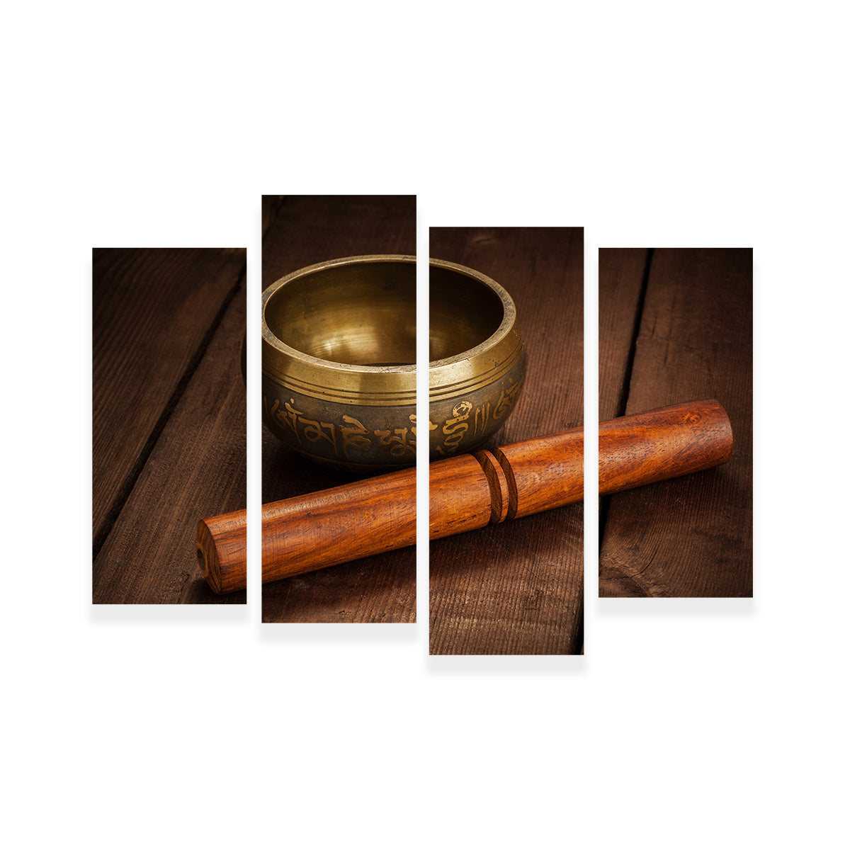 Tibetan Singing Bowl Wall Art