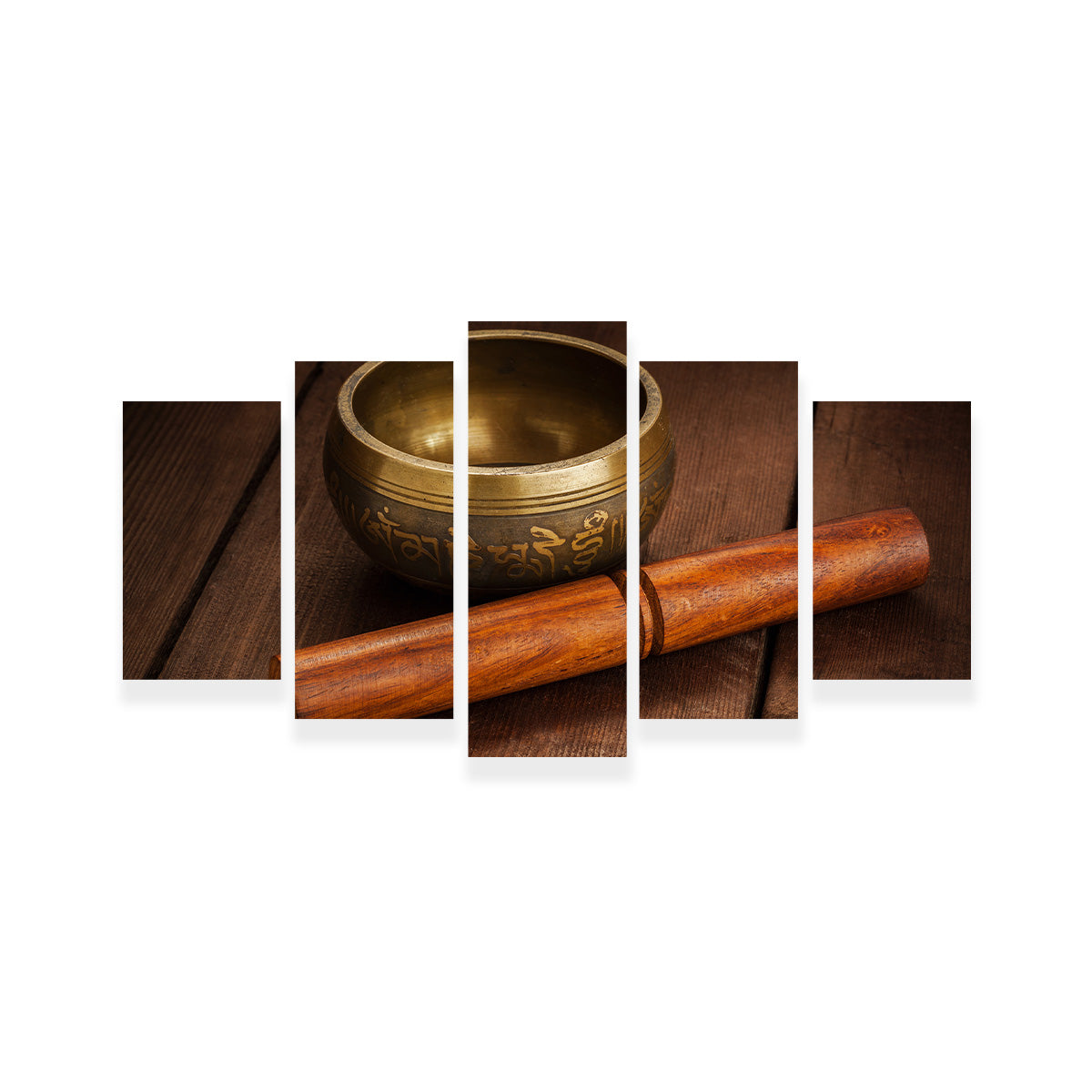 Tibetan Singing Bowl Wall Art
