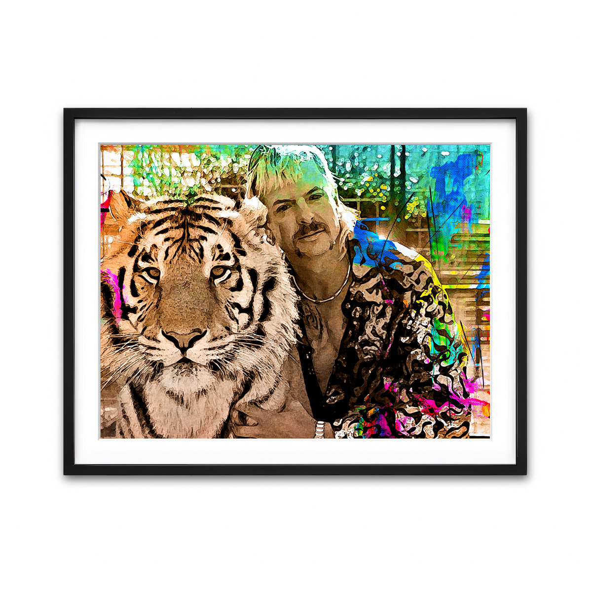 Framed Print 4x3 Black