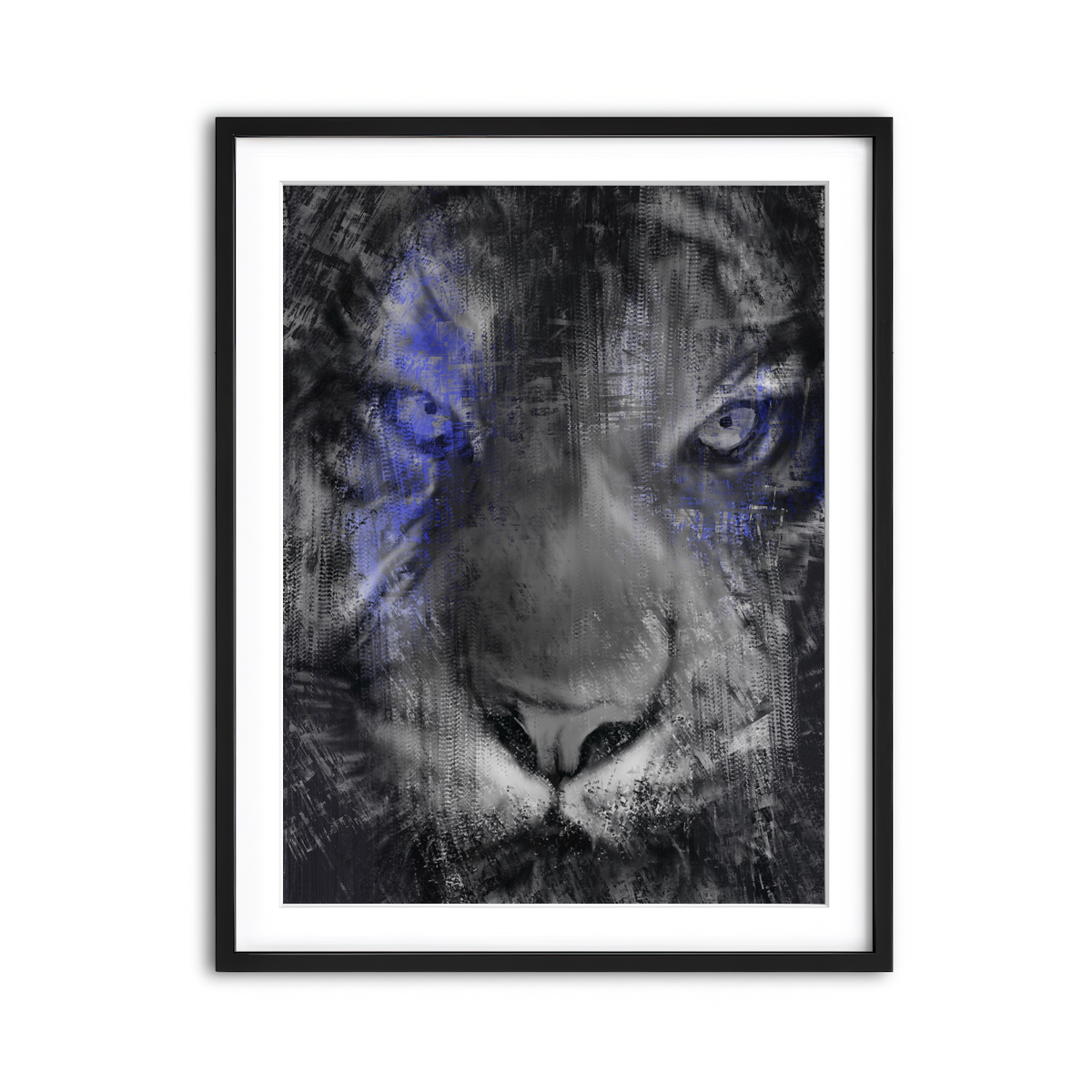 Framed Print 3x4 Black