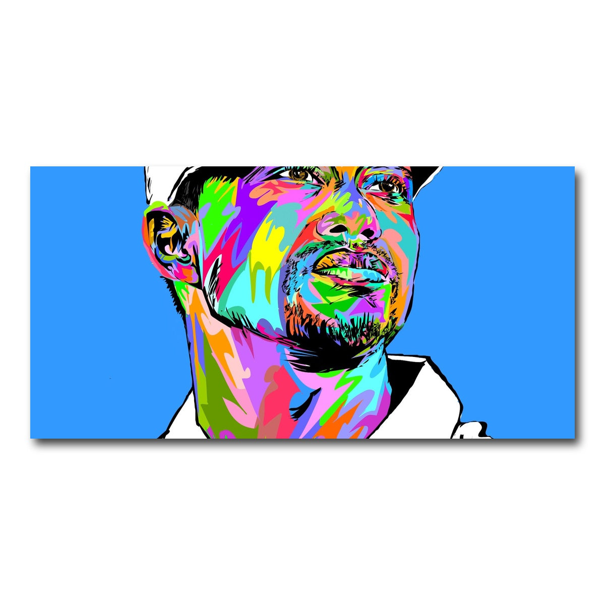 AUTO-MOCKUP WHITE | Tiger Woods | 1 Piece | Gallery Wrap Canvas | group=2x1