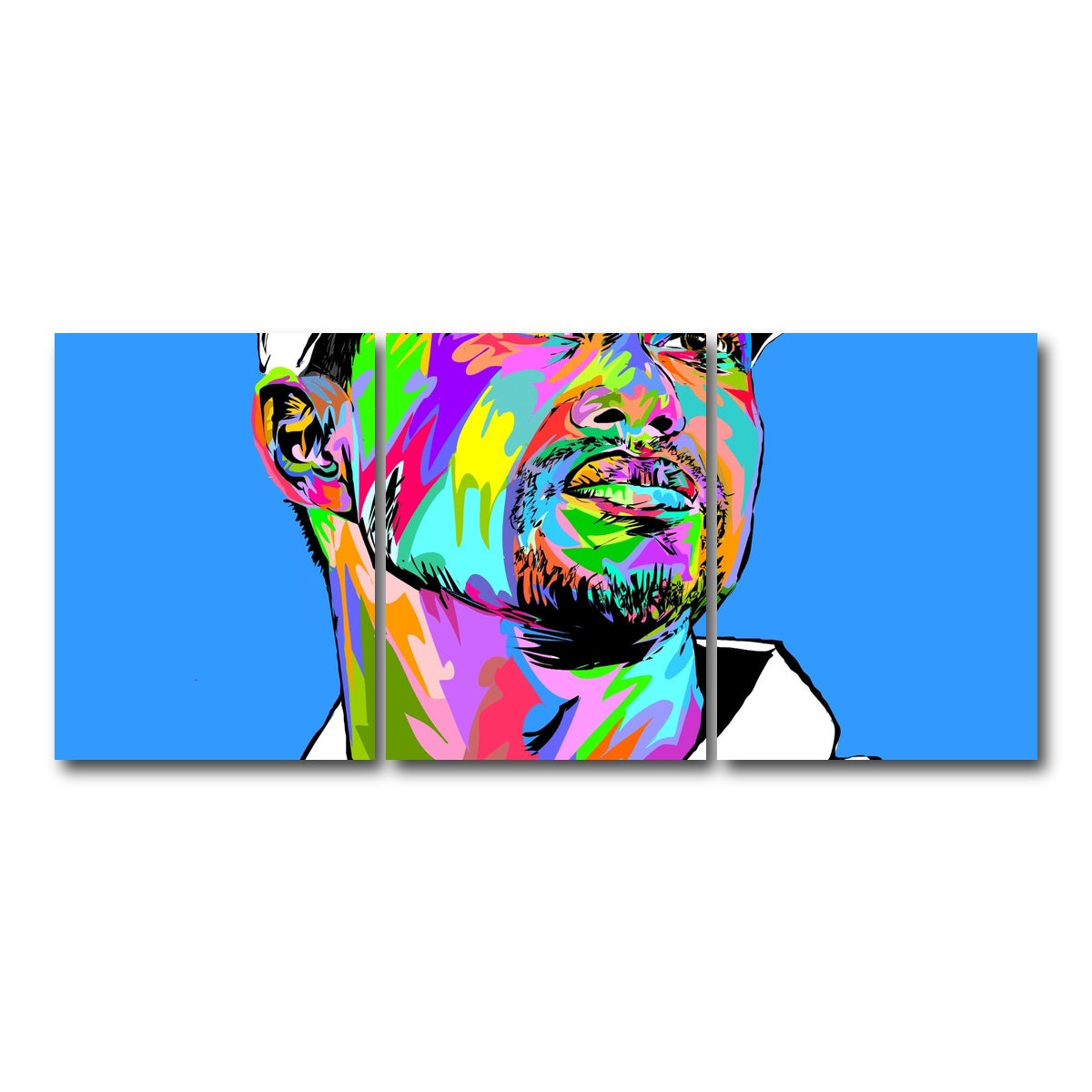 AUTO-MOCKUP WHITE | Tiger Woods | 3 Piece | Gallery Wrap Canvas | group=18x24