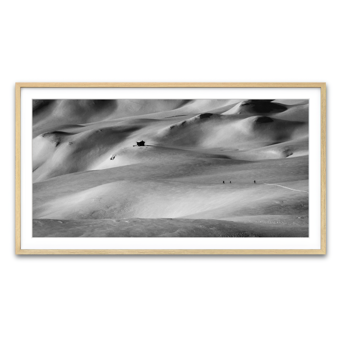 Framed Print 2x1 Natural