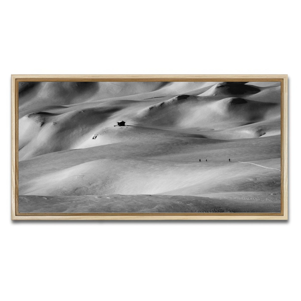 AUTO-MOCKUP WHITE | Tignes | 1 Piece | Natural Framed Canvas | group=2x1