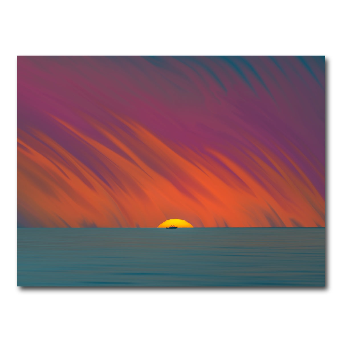 AUTO-MOCKUP WHITE | Time To Go | 1 Piece | Gallery Wrap Canvas | group=4x3