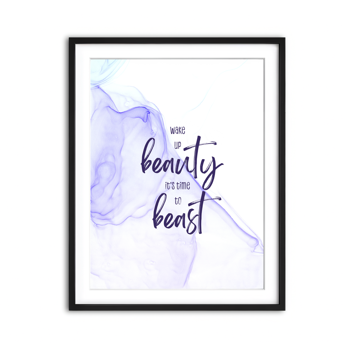Framed Print 3x4 Black