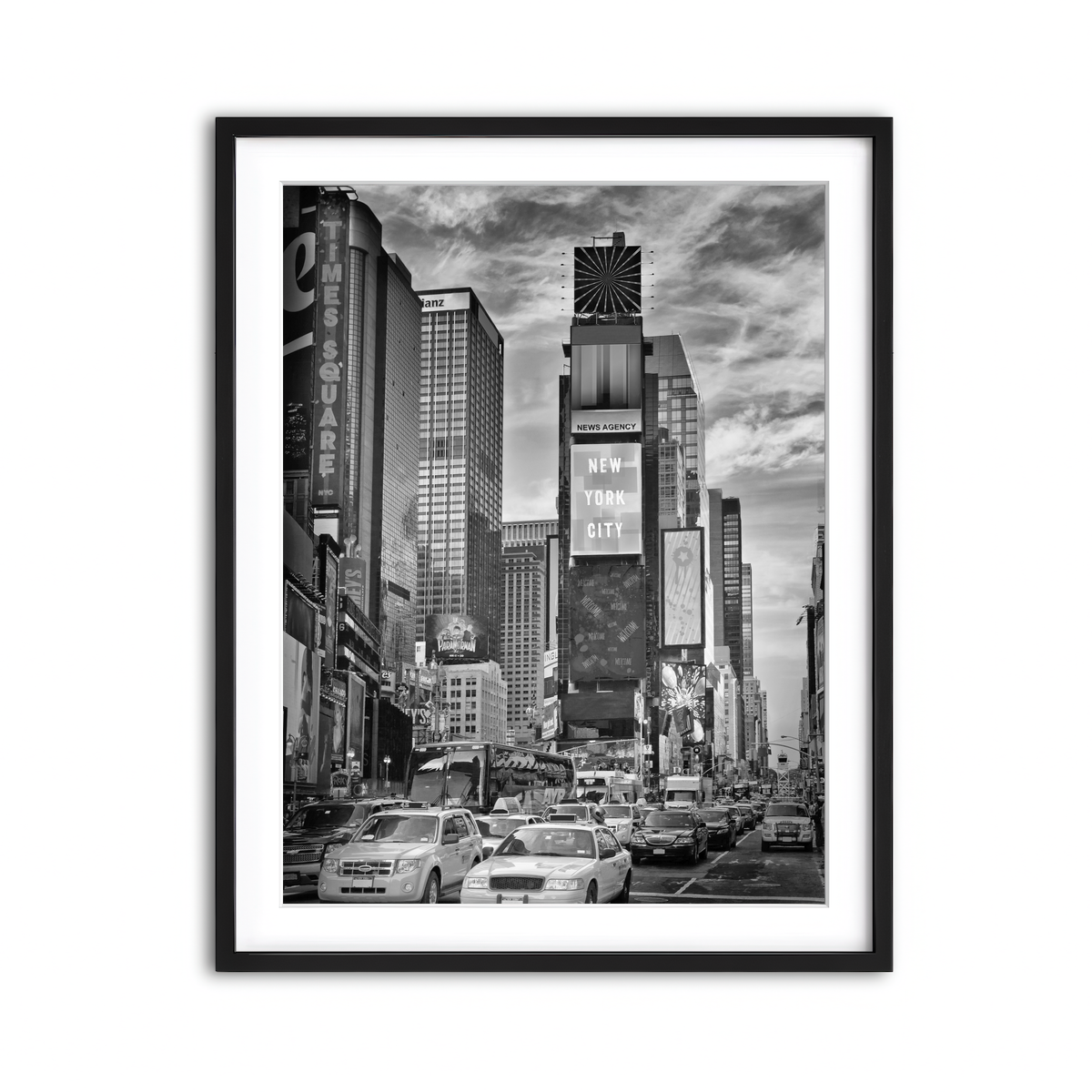 Framed Print 3x4 Black
