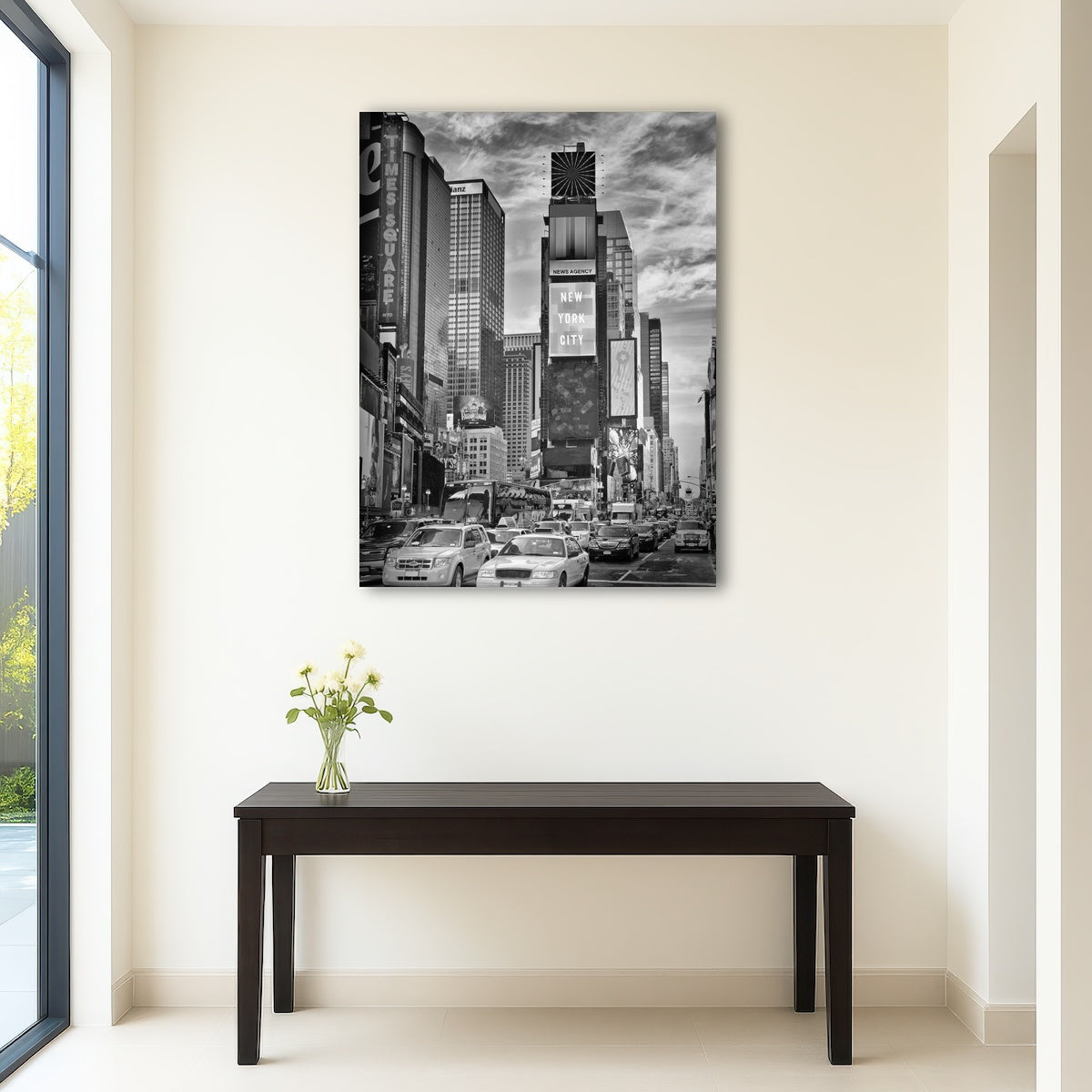 AUTO-MOCKUP ROOM | Times Square Monochrome