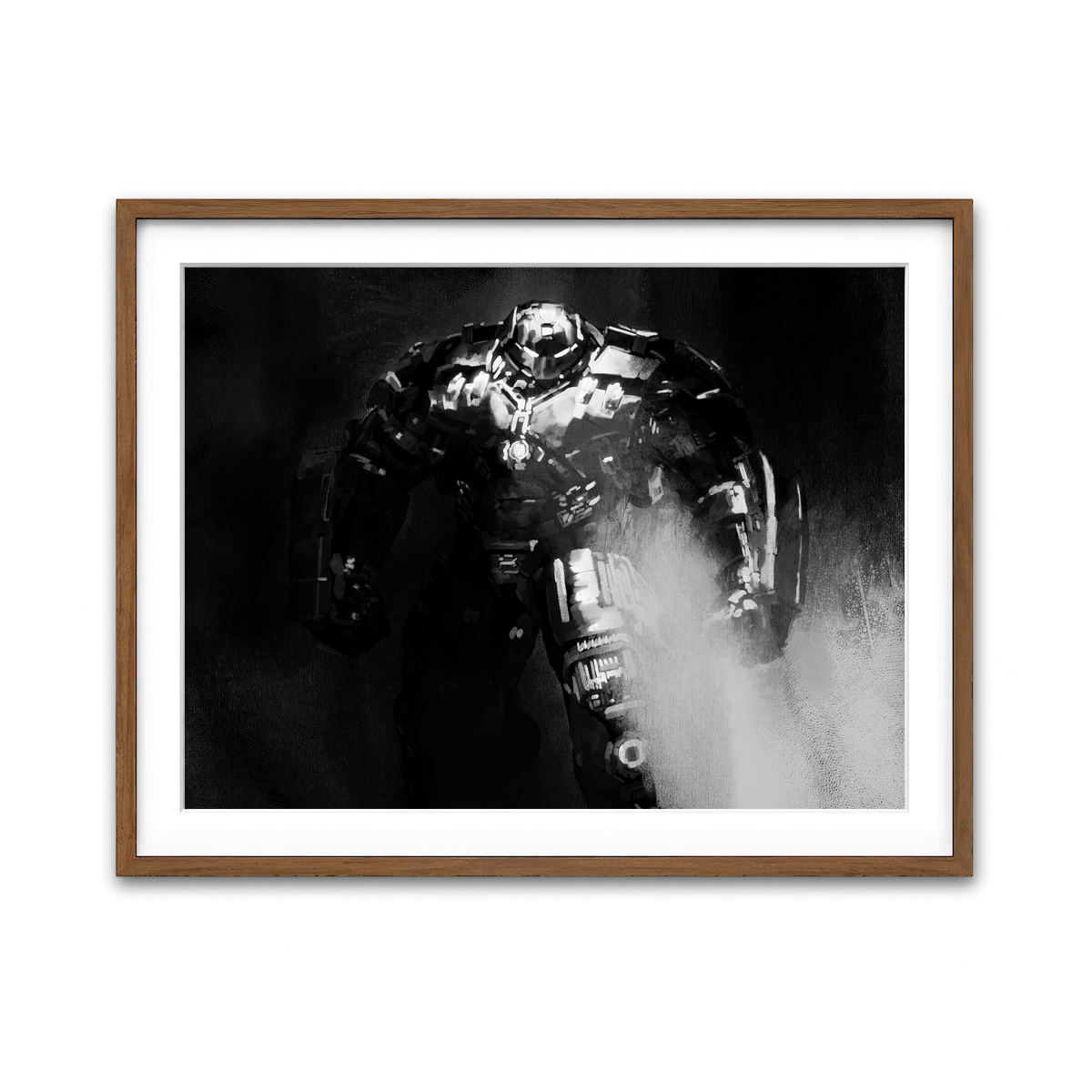 Framed Print 4x3 Walnut