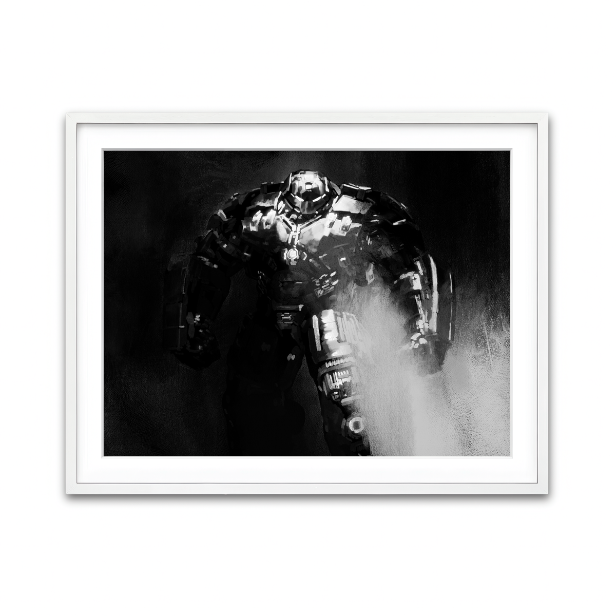 Framed Print 4x3 White