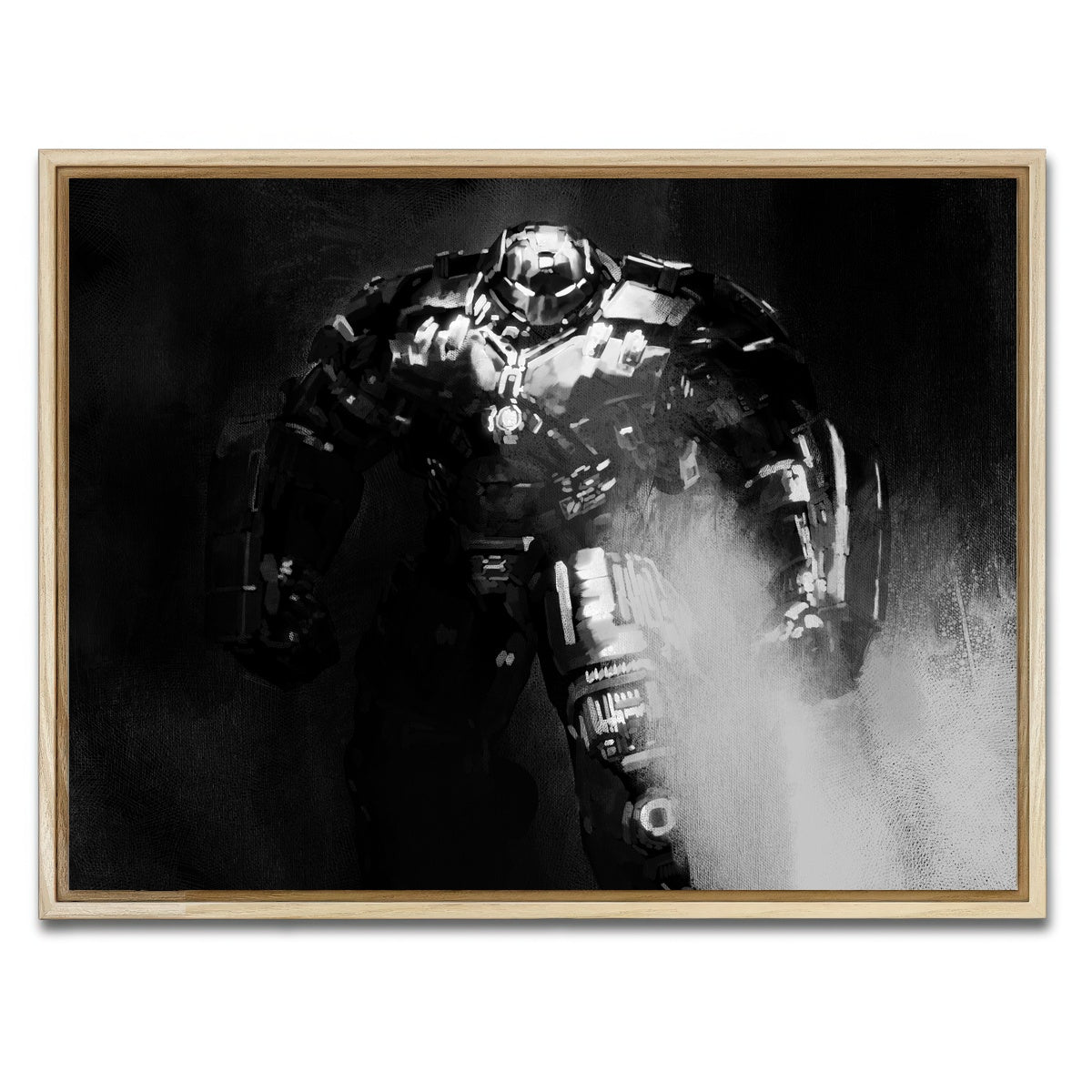 AUTO-MOCKUP WHITE | Tin Buster | 1 Piece | Natural Framed Canvas | group=4x3