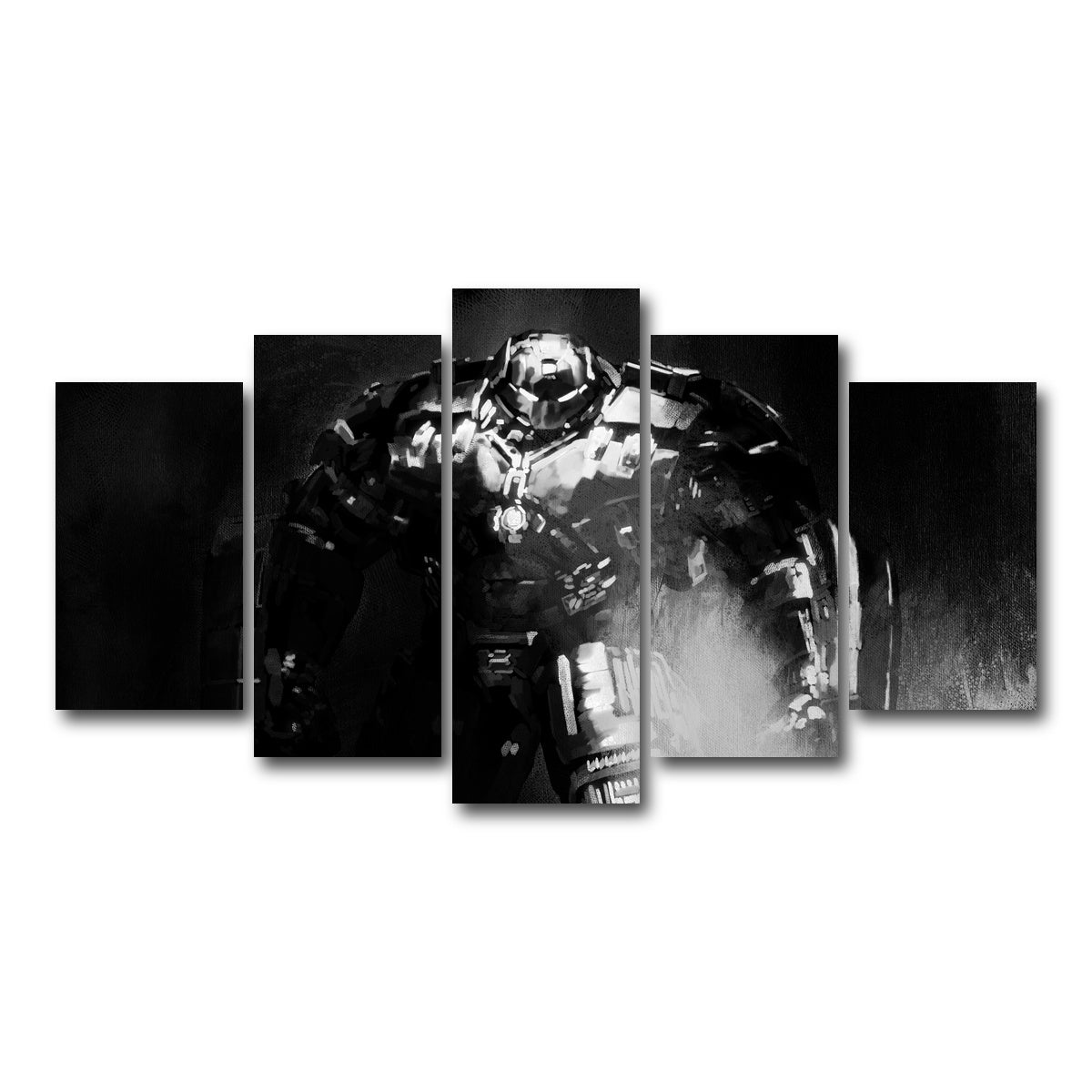 AUTO-MOCKUP WHITE | Tin Buster | 5 Piece | Gallery Wrap Canvas | group=5_normal