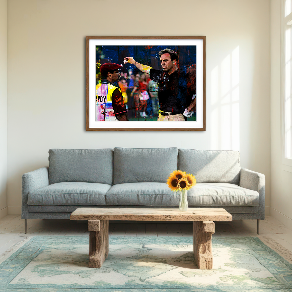 AUTO-MOCKUP ROOM | Tin Cup Final Hole Wall Art