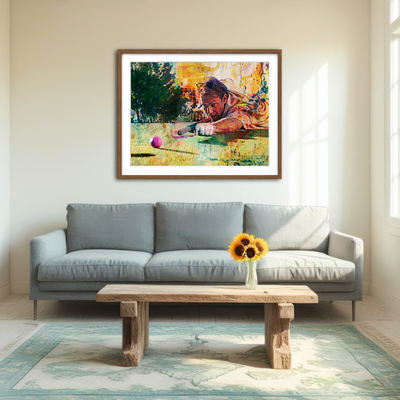 AUTO-MOCKUP ROOM | Tin Cup Wall Art