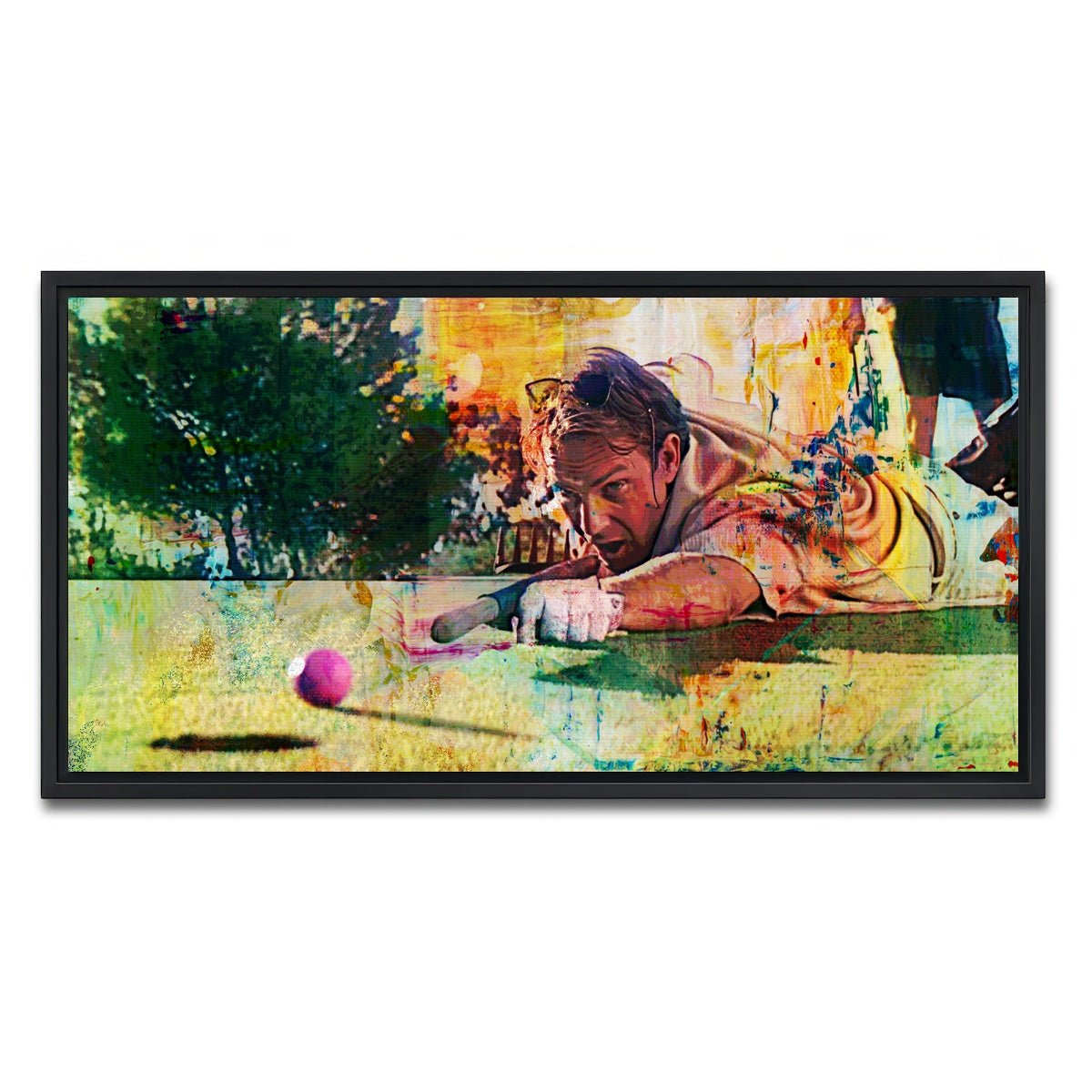 AUTO-MOCKUP WHITE | Tin Cup | 1 Piece | Black Framed Canvas | group=2x1