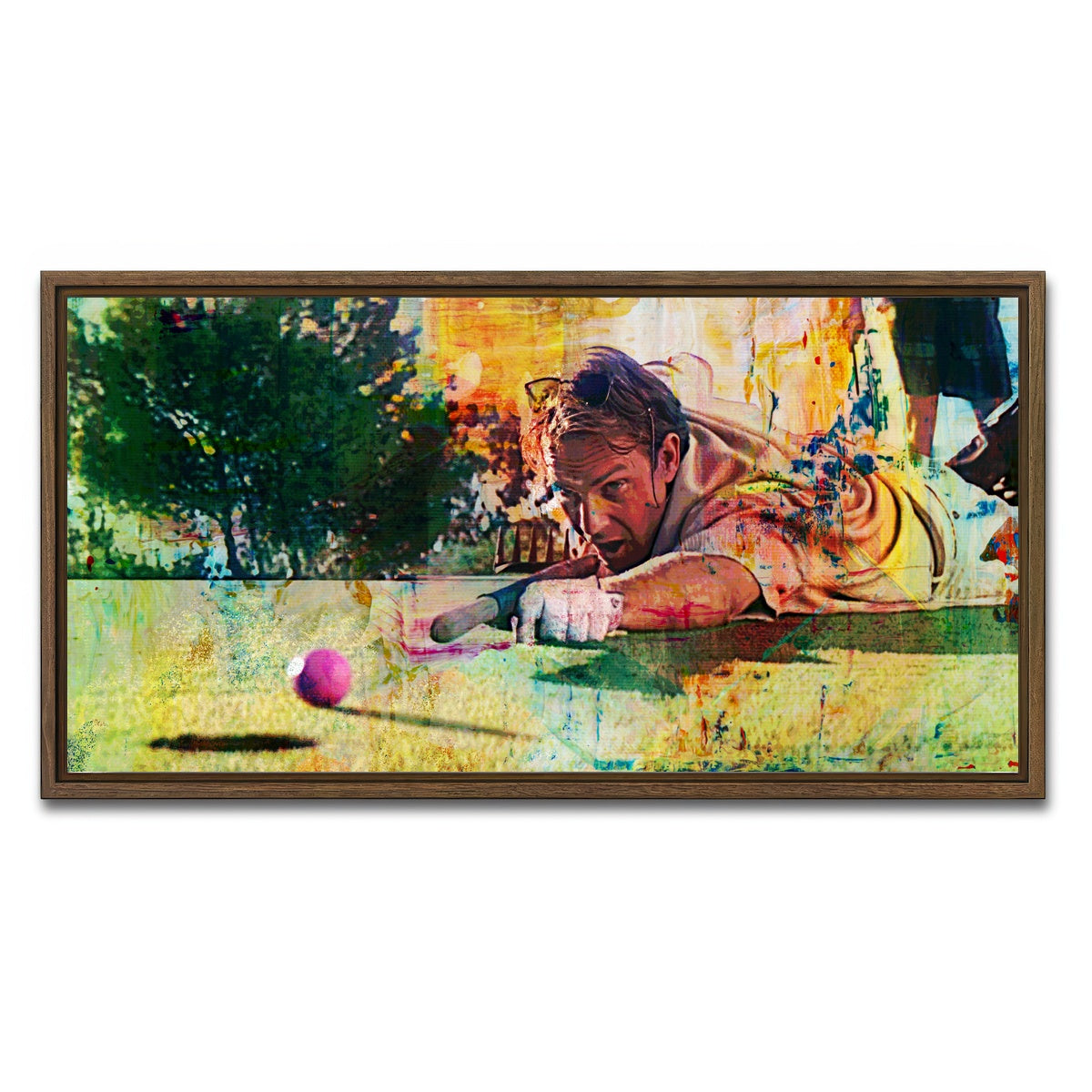 AUTO-MOCKUP WHITE | Tin Cup | 1 Piece | Walnut Framed Canvas | group=2x1