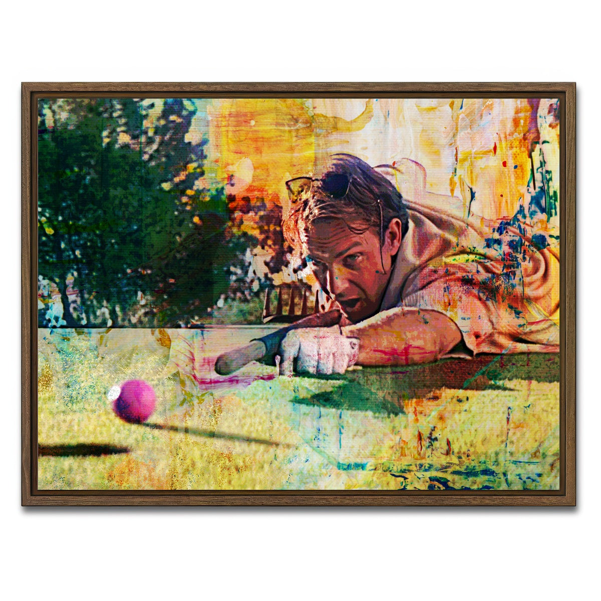 AUTO-MOCKUP WHITE | Tin Cup | 1 Piece | Walnut Framed Canvas | group=4x3