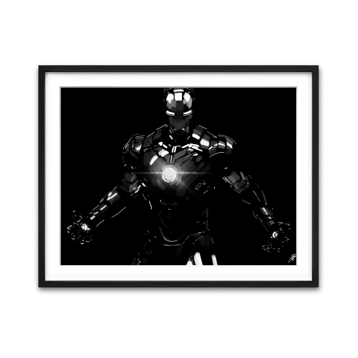 Framed Print 4x3 Black