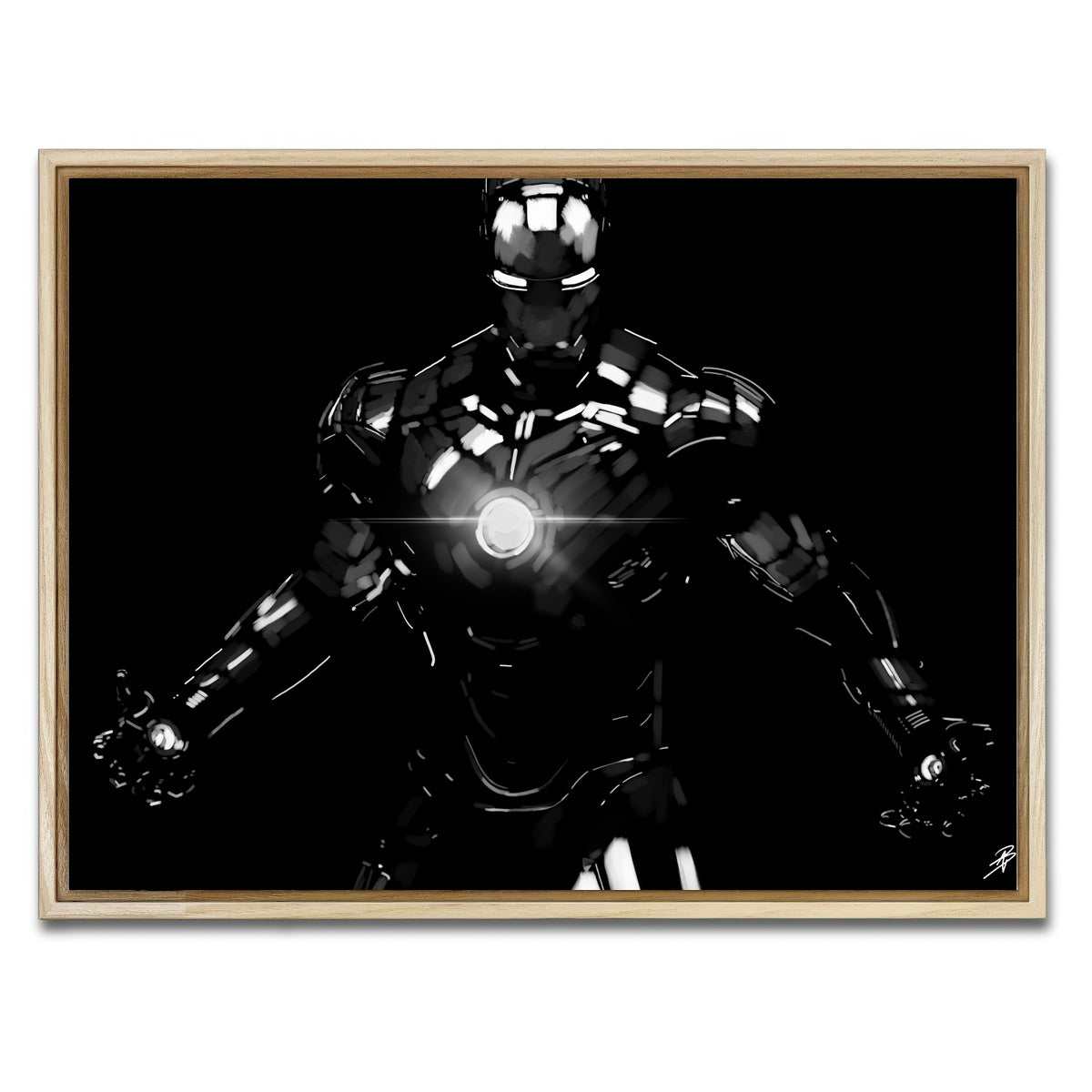 AUTO-MOCKUP WHITE | Tin Man | 1 Piece | Natural Framed Canvas | group=4x3