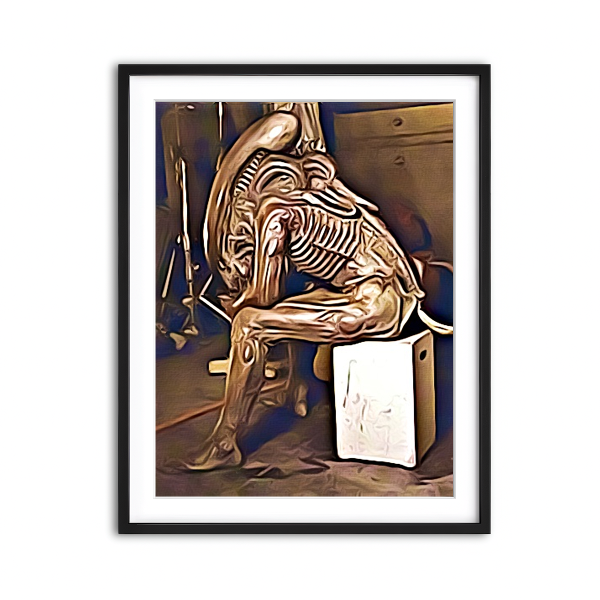 Framed Print 3x4 Black