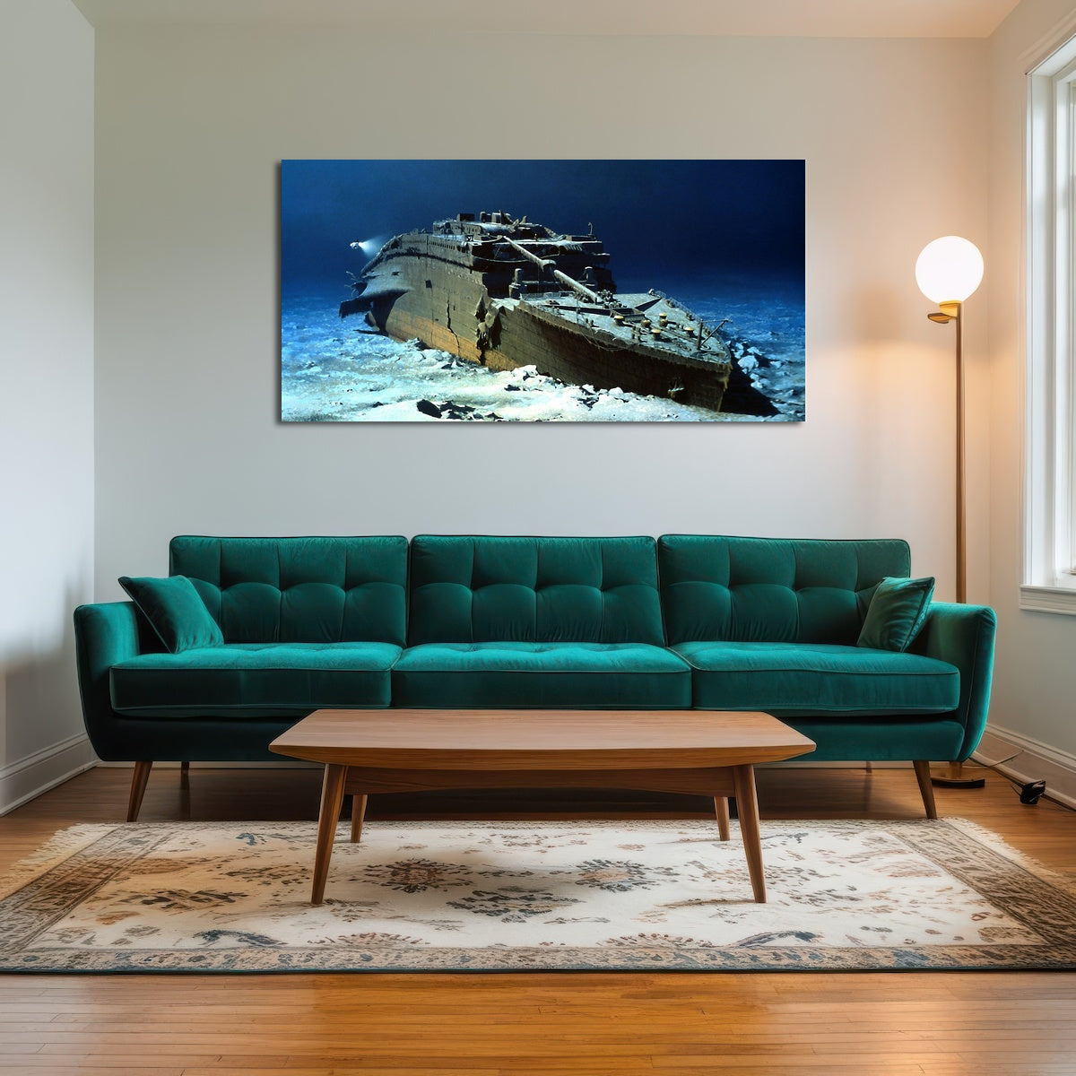 AUTO-MOCKUP ROOM | Titanic wreck