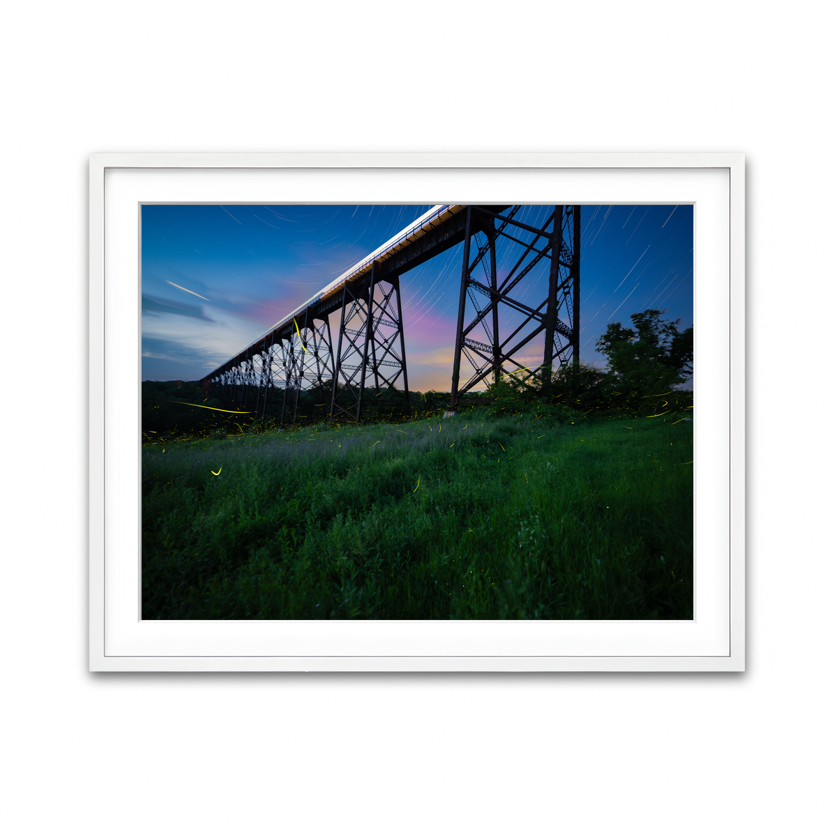 Framed Print 4x3 White