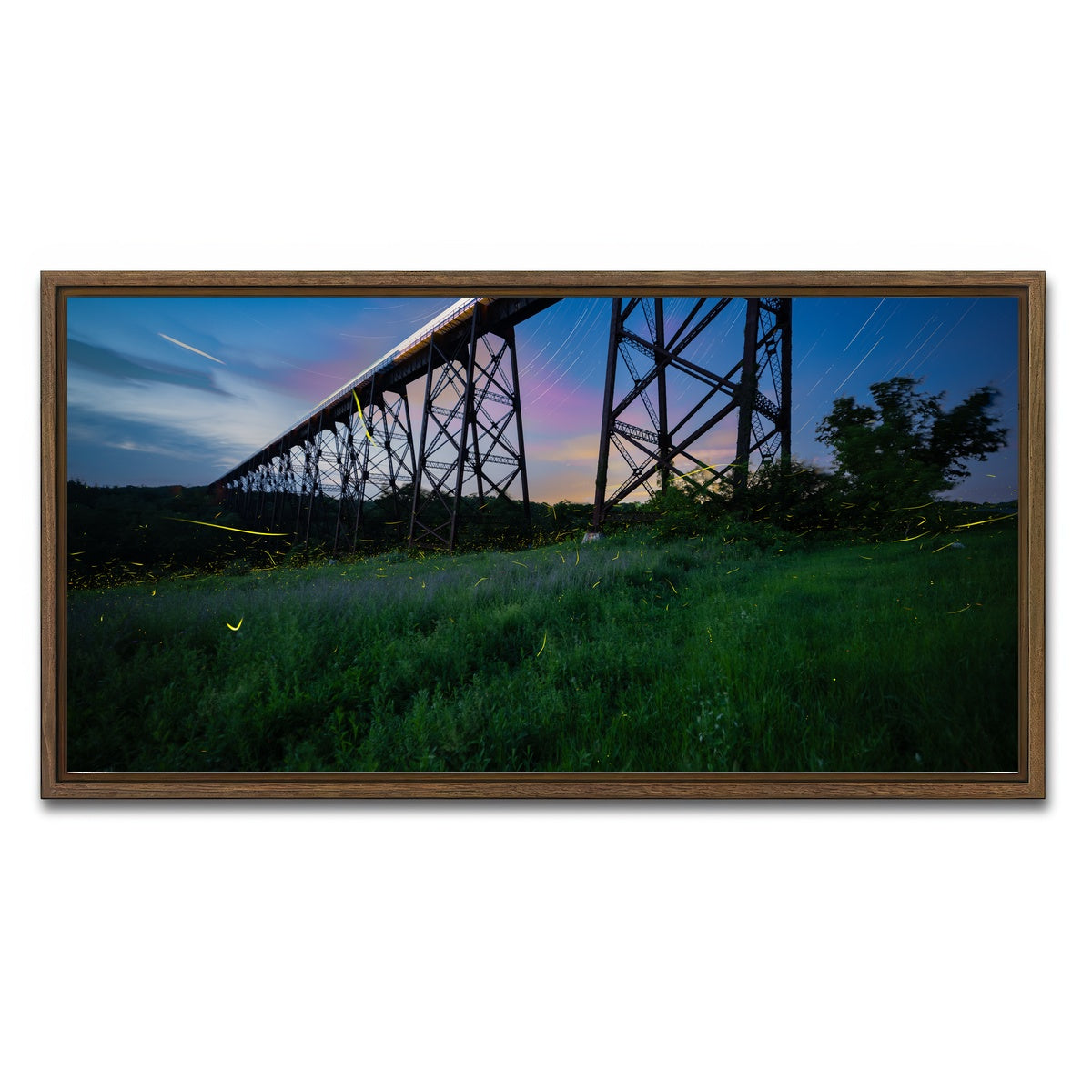 AUTO-MOCKUP WHITE | To Be Alive | 1 Piece | Walnut Framed Canvas | group=2x1