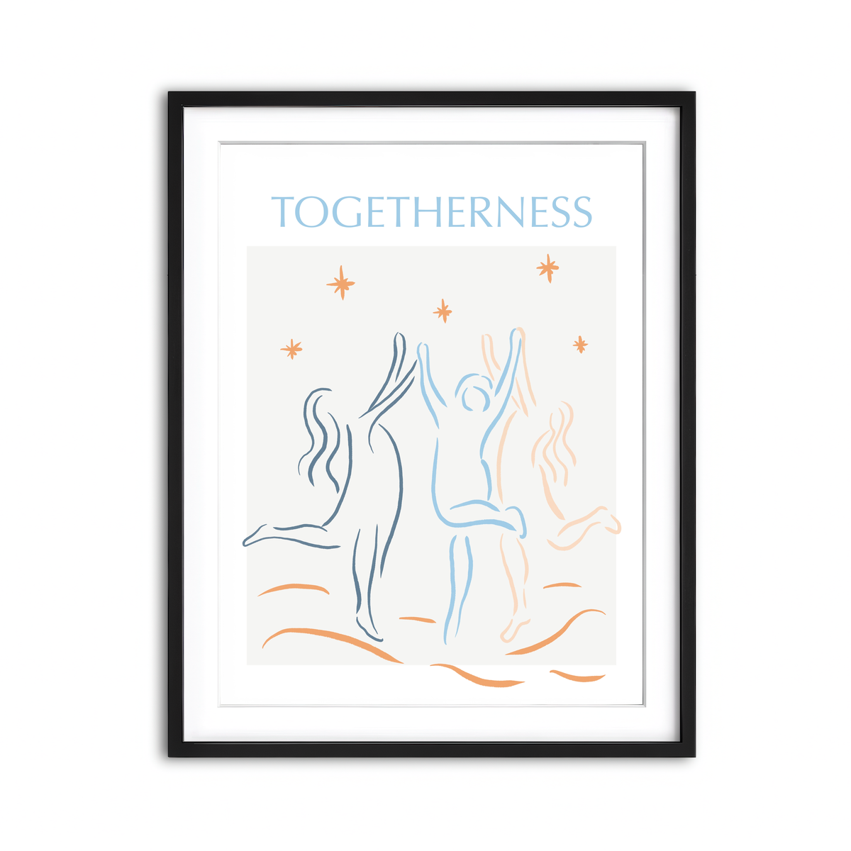 Framed Print 3x4 Black