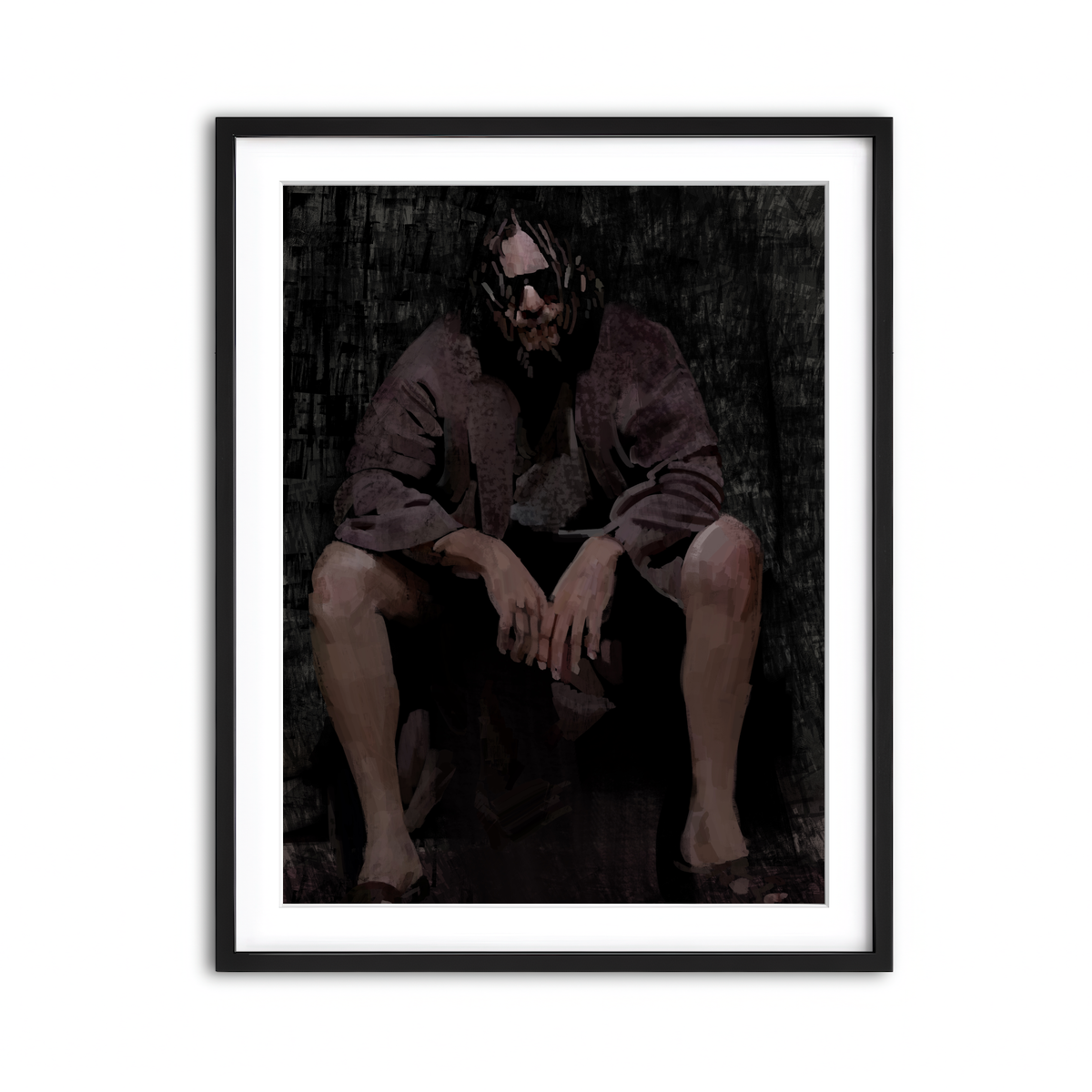 Framed Print 3x4 Black