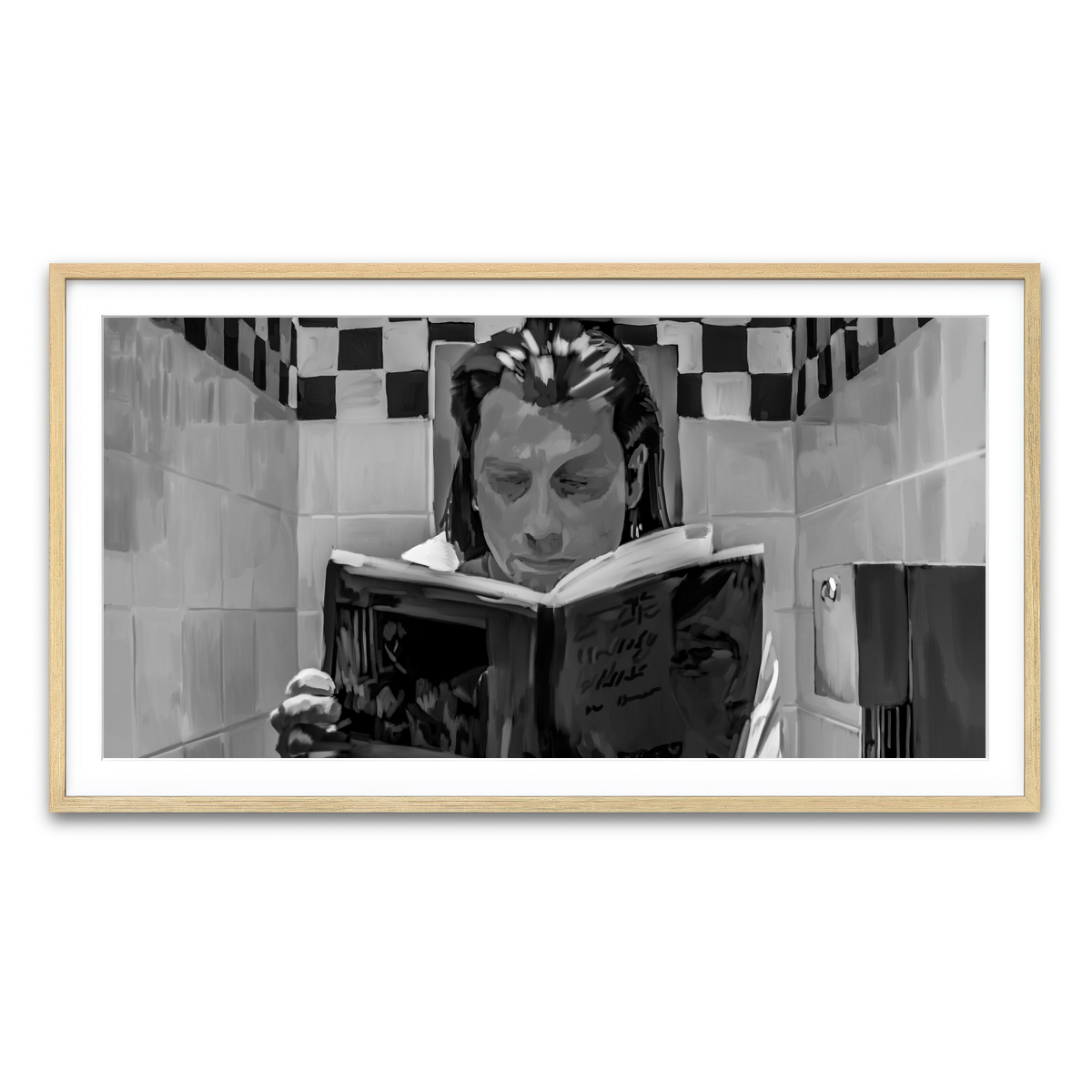 Framed Print 2x1 Natural