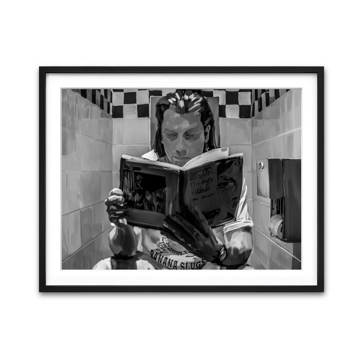 Framed Print 4x3 Black