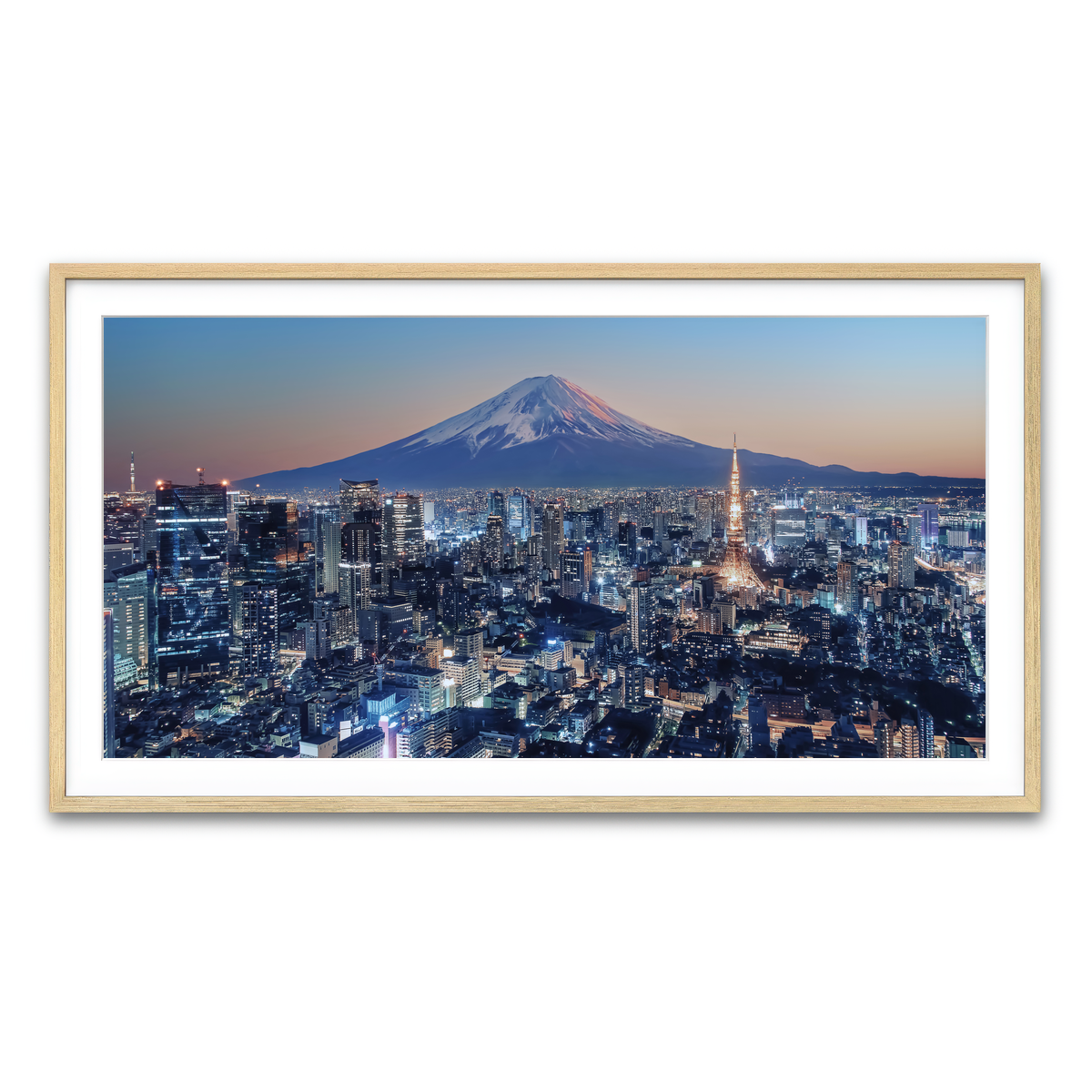 Framed Print 2x1 Natural