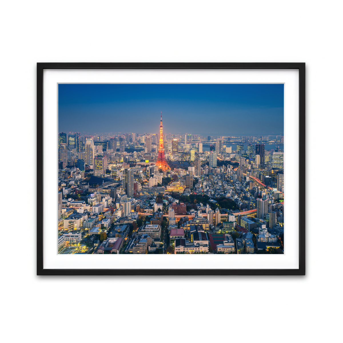 Framed Print 4x3 Black
