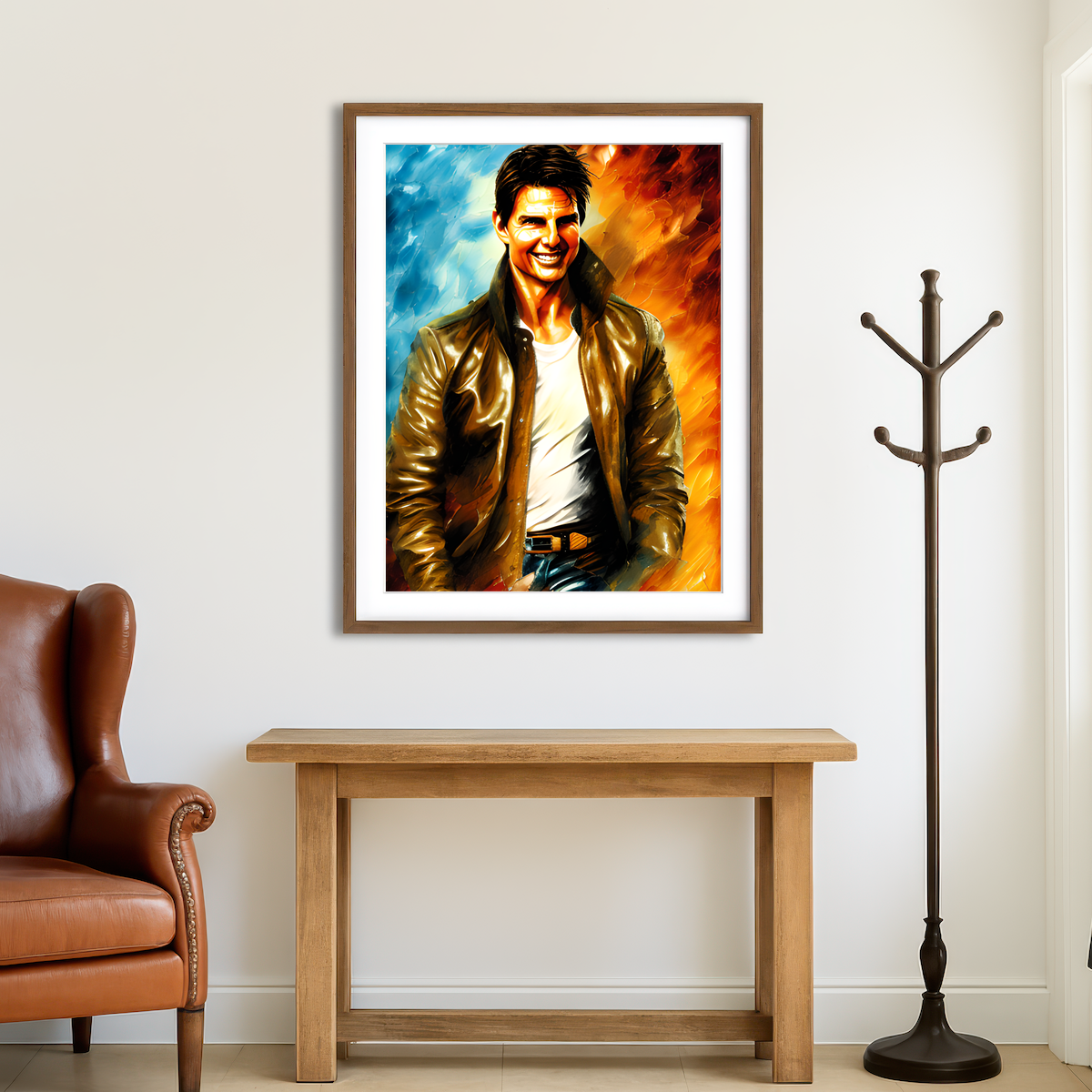 AUTO-MOCKUP ROOM | Tom Cruise Wall Art