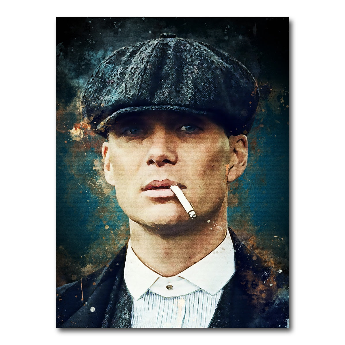 AUTO-MOCKUP WHITE | Tom Shelby | 1 Piece | Gallery Wrap Canvas | group=3x4