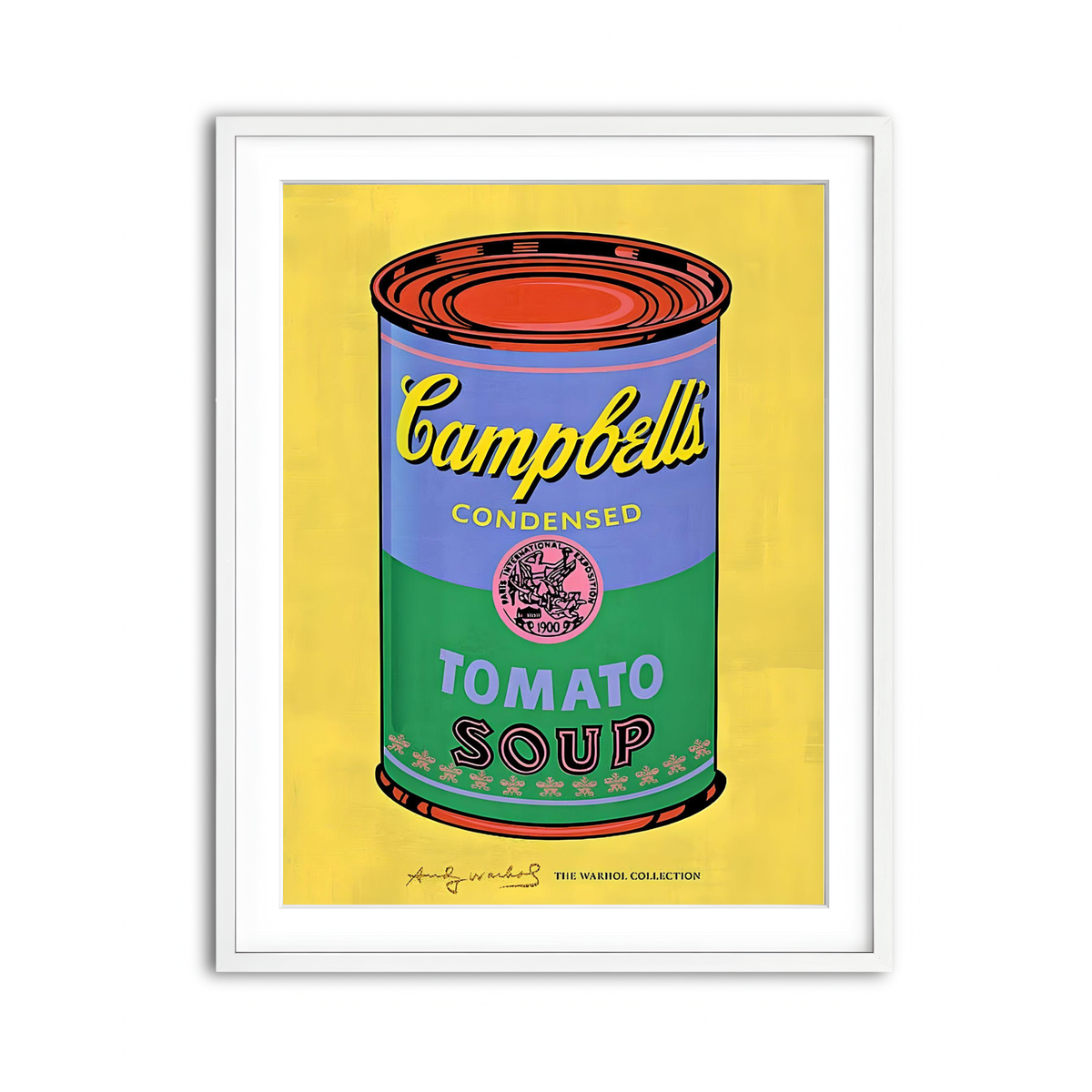 Framed Print 3x4 White