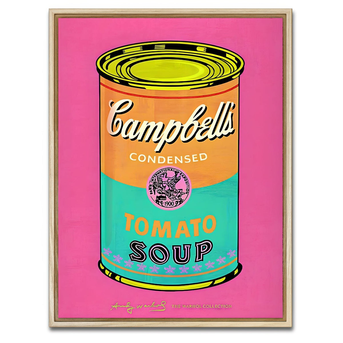 AUTO-MOCKUP WHITE | Tomato Soup II | 1 Piece | Natural Framed Canvas | group=3x4