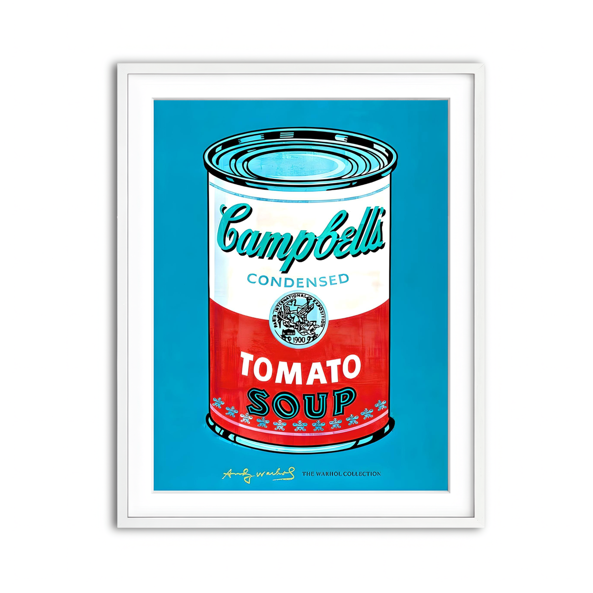 Framed Print 3x4 White