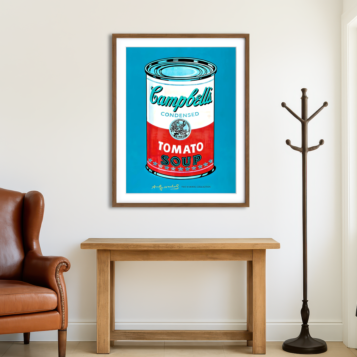 AUTO-MOCKUP ROOM | Tomato Soup I Wall Art
