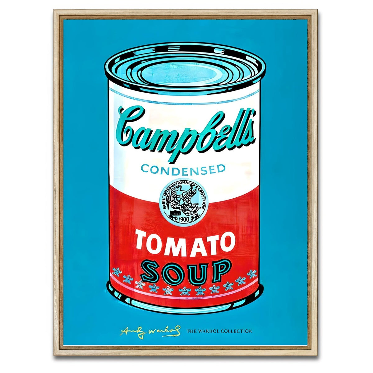 AUTO-MOCKUP WHITE | Tomato Soup I | 1 Piece | Natural Framed Canvas | group=3x4