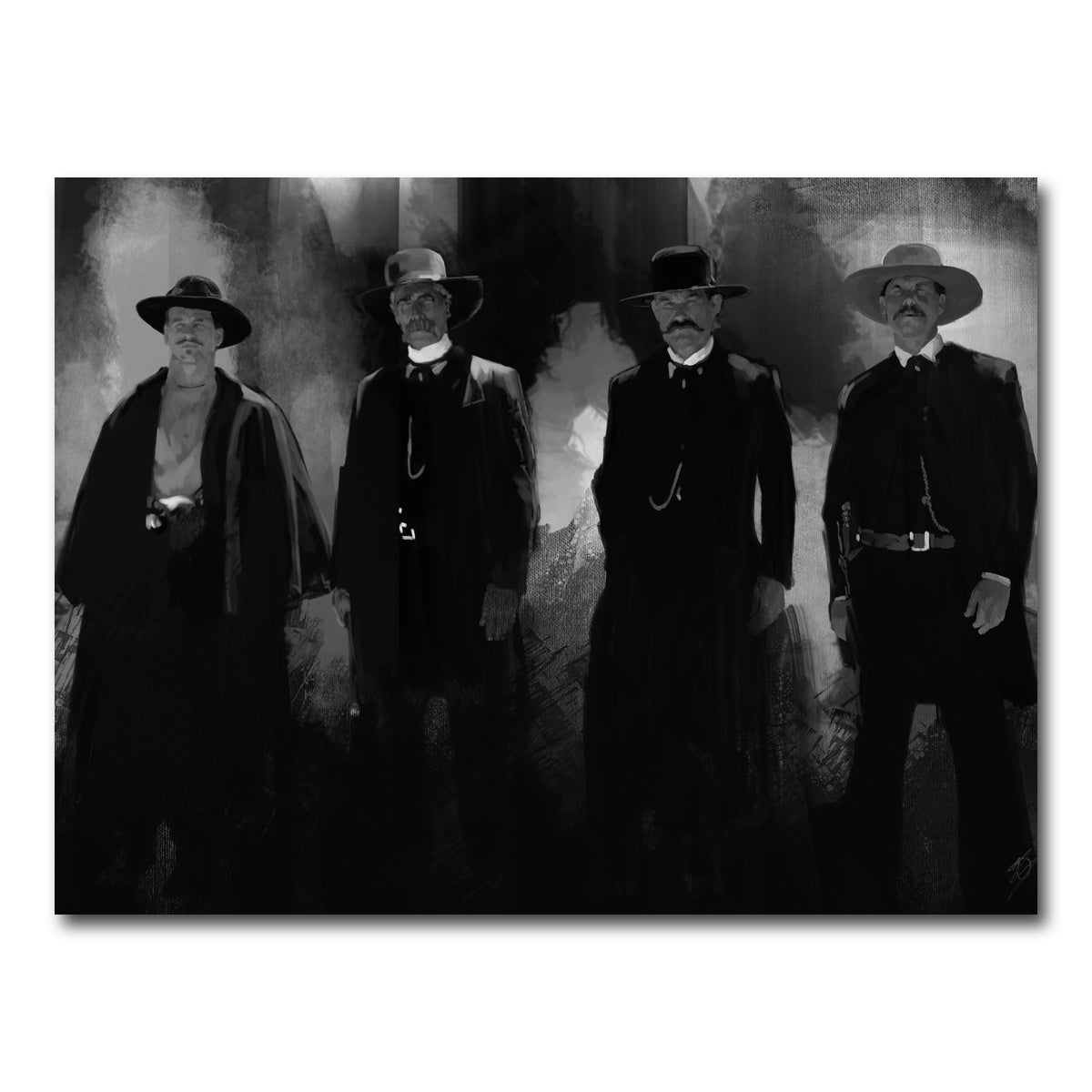 AUTO-MOCKUP WHITE | Tombstone Gang | 1 Piece | Gallery Wrap Canvas | group=4x3