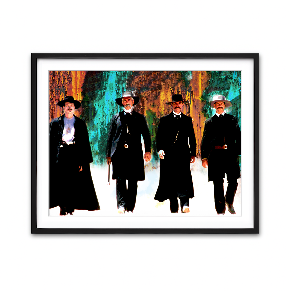 Framed Print 4x3 Black