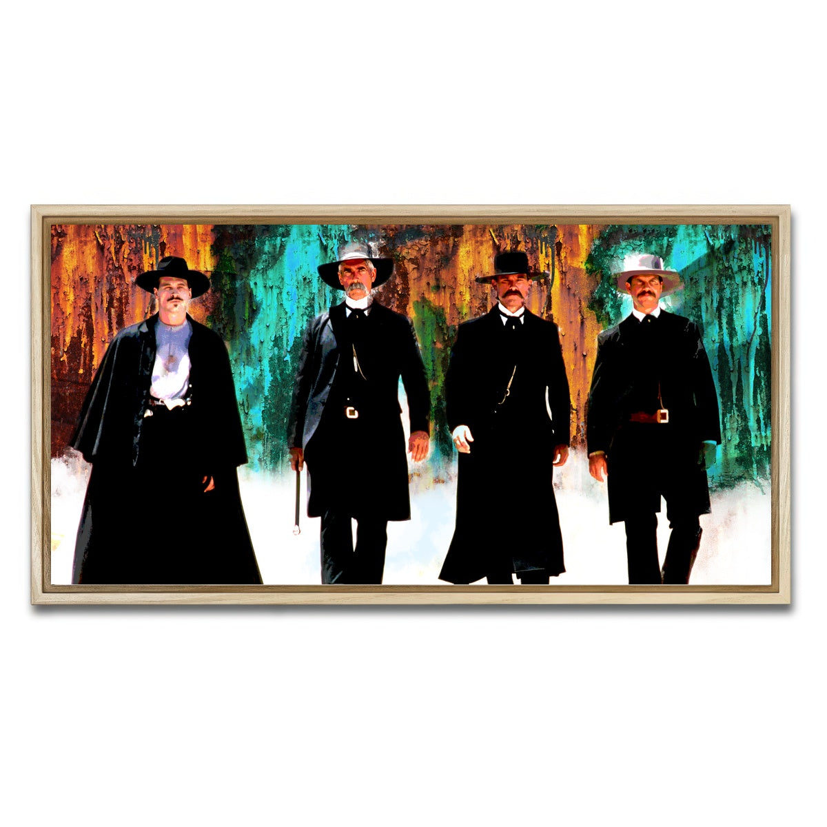 AUTO-MOCKUP WHITE | Tombstone Modern | 1 Piece | Natural Framed Canvas | group=2x1