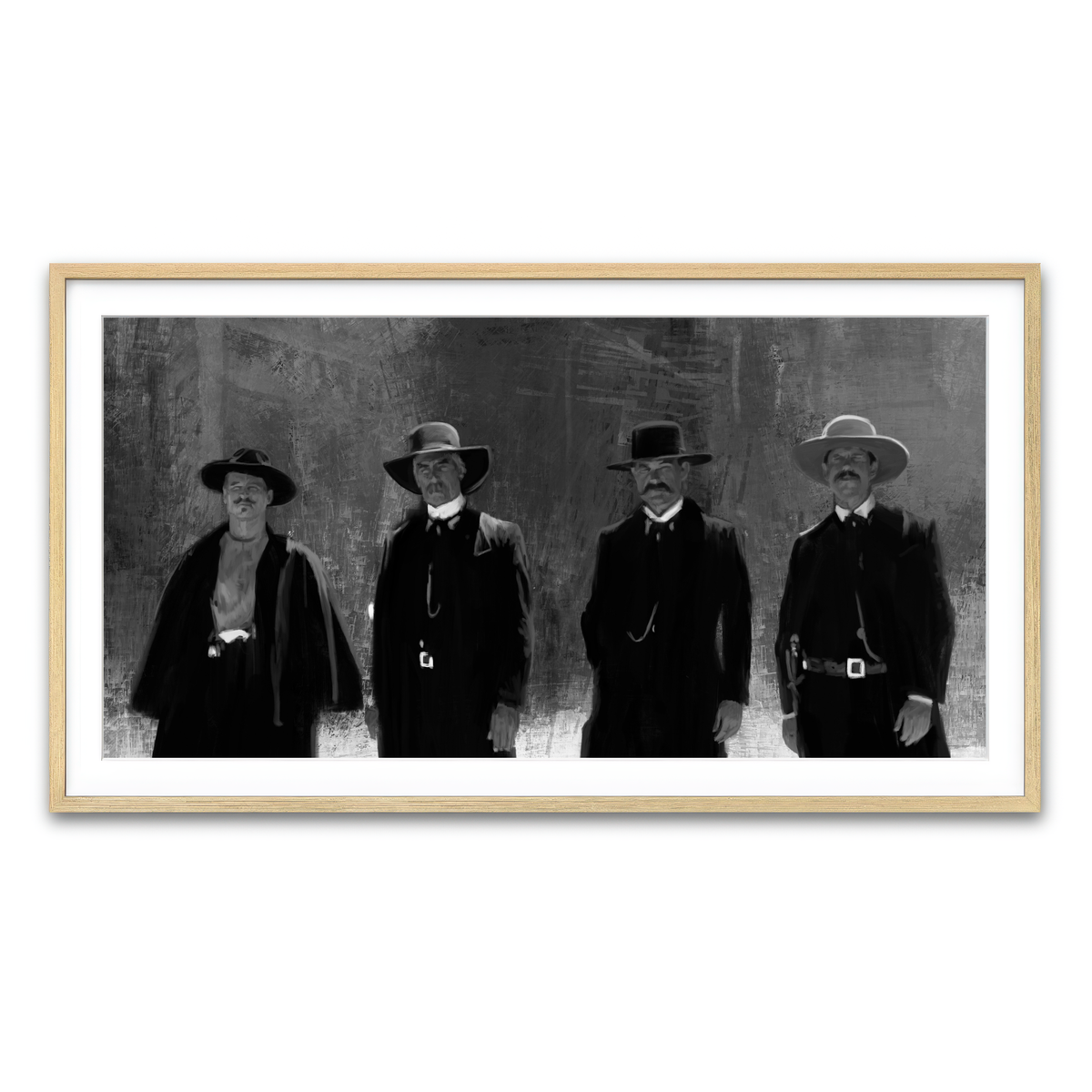 Framed Print 2x1 Natural